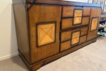 Wood cabinet drawers