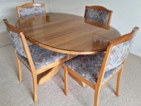 Danske Mobler rimu extendable dining table and 6 chairs