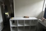 Double bed & base, Shelf 1, Shelf 2, Desk, Locker, Full-Length Mirror,...