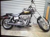 Motorcycle Harley Davidson Wideglide