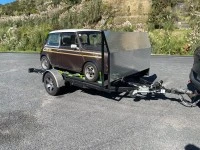 Single axle trailer for classic Mini