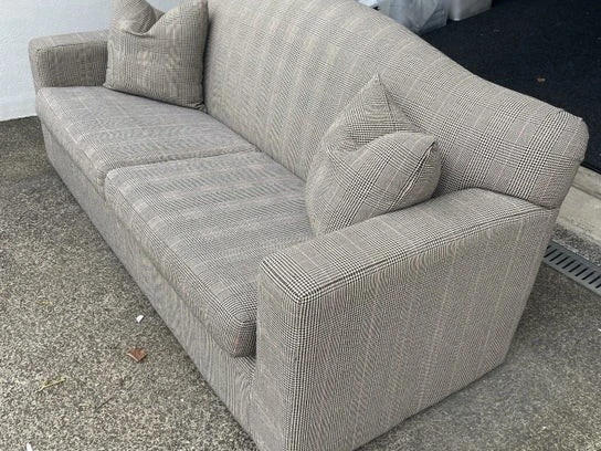 Herringbone 3 Seater Sofa / Couch