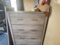 Double bed base, Double bed mattress, Desk, Big bird cage, Drawers, Sh...