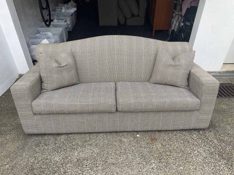 Herringbone 3 Seater Sofa / Couch