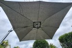 Outdoor Umbrella with Granite Base