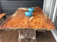 Large Kauri Table 1.35 x 2.25 x .80