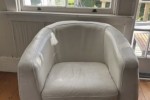 Two swivel armchairs chairs