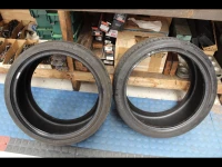 2x car tyres