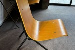 Pair of wooden chairs (2)