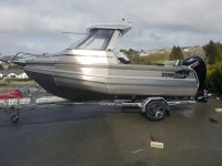 Motor boat 1850 hardtop stabicraft