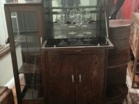 Gorgeous golden oldie drinks cabinet