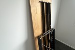 Mini freezer, Flat pack desk, 4x Banana boxes (4)