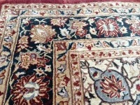 Hand Knotted Pure Silk Rug