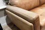 LUCA HENDRIX LEATHER 3 SEATER SOFA from Farmers