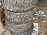 Wheels and tyres for 4x4