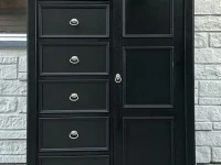 STUNNING TALL BOY -“1680mm height “-PLENTY OF STORAGE -SOLID WOOD-GOOD...