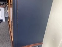 Cabinet with burl feature