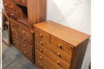 5 piece bedroom suite chest of draws