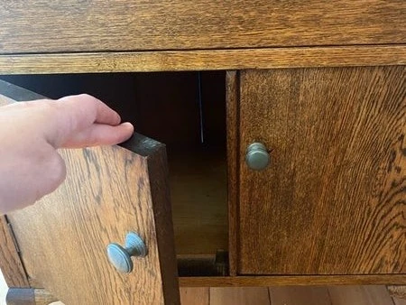 Vintage oak drawers