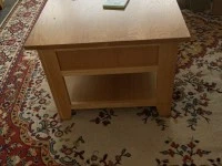 3 x side tables. 1 x coffee table. 1 x tv unit. 5 suitcases. 4 x mediu...