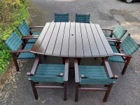 Supreme Outdoor Devon Table and 8 Chairs set