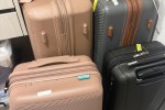 One tall mirror, Baggage storage box