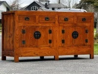 $1 reserve! absolutely stunning indonesian solid rosewood sideboard!