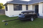 Custom Fibreglass Trailer - Unique & Hardly Used