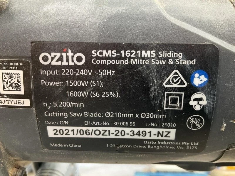 Ozito Mitre Saw Bundle