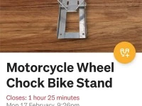 Motorbike Stand