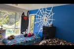4 single beds, boxes, 3 and 2 seater recliner couch and washing machin...