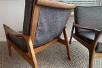 Mid Century Armchairs Pair