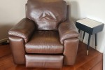 Two lounge chairs, 3 seater couch