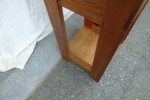 Recycled rimu bedside tables