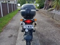 Motorcycle bmw f650gs