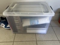 I x 70L storage box