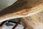 APRIL SALE >> Antique Spindle Back Arm Chair: Oak, or Elm and Ash