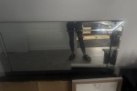 Drawers, foot stool, rug, camping shelves unit x 2