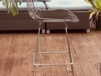 Vinatge MCM Original Iconic "Bertoia" Designer Bar Stool>>>