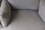 2 x grey swivel chairs (2)