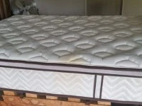 Antique Edwardian Oak Double Bed