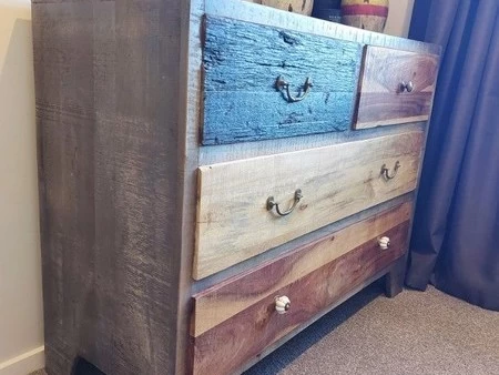 Stunning Rustic Chest of Drawers/Low Boy