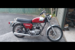 Motorcycle Triumph Bonneville