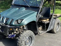 Side by side Kawasaki rhino
