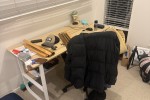 Queen mattress, Office Chair, Small Desk, Small heater, Small Dehumidi...