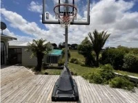 Basketball system and hoop