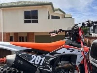 Motorcycle KTM 250