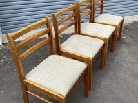 Dining table, Dining chairs x5