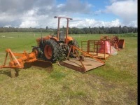 Tractor with accessories