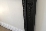 Cast iron fire surround